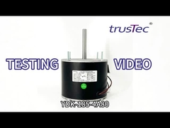 Exécution d'un test sur le moteur de ventilo-convecteur Trustec YDK-185-4A80.