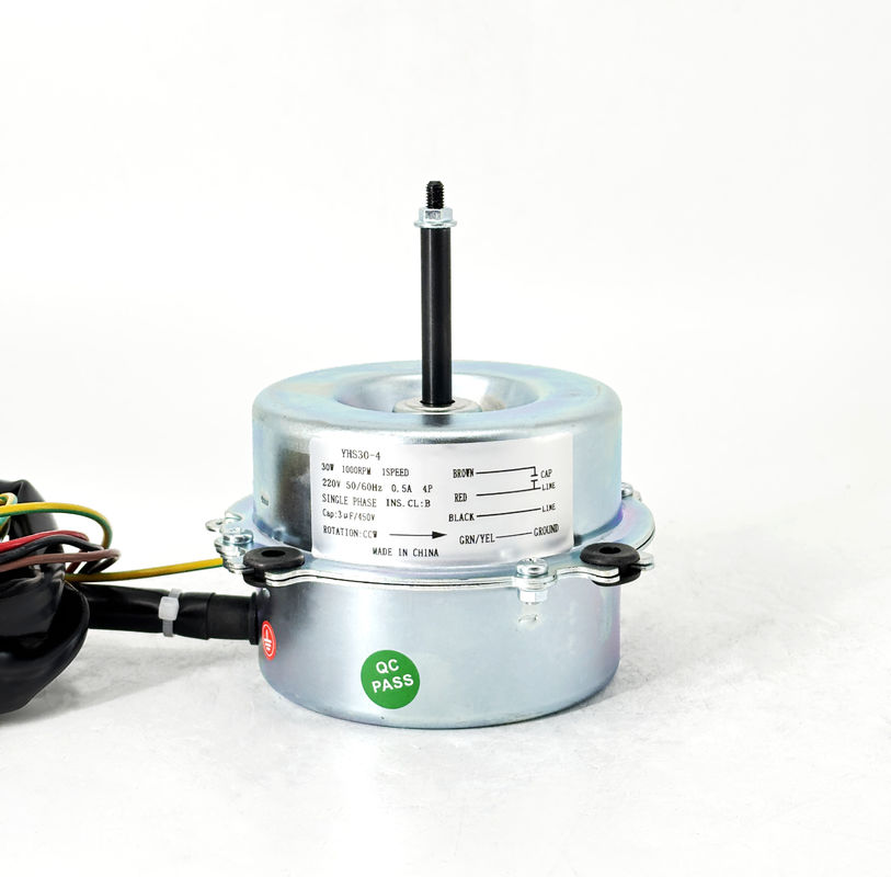 Indoor Fan Motor for Air Conditioner YHS30-4 - 220V 50/60Hz 30W 1000RPM